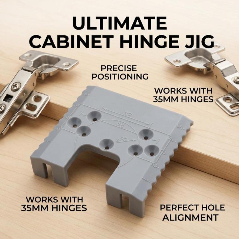 Quick Installation Aid Point Fixed Plates Hinge Installation Positioning Magnetic Woodworking for Cabinet Door Panel Hinges Tool