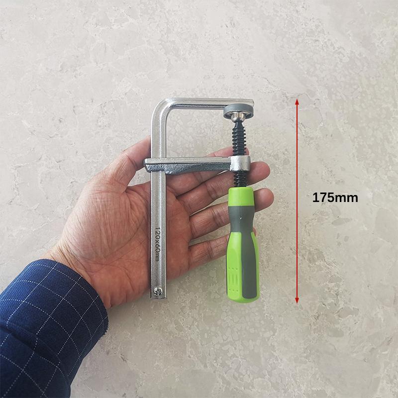 

Adjust Screw Handle Track Rail Clamp Woodworking Guide Rail Clamp T-Track Clamps Dovetail Clamps Woodworking Tools A1