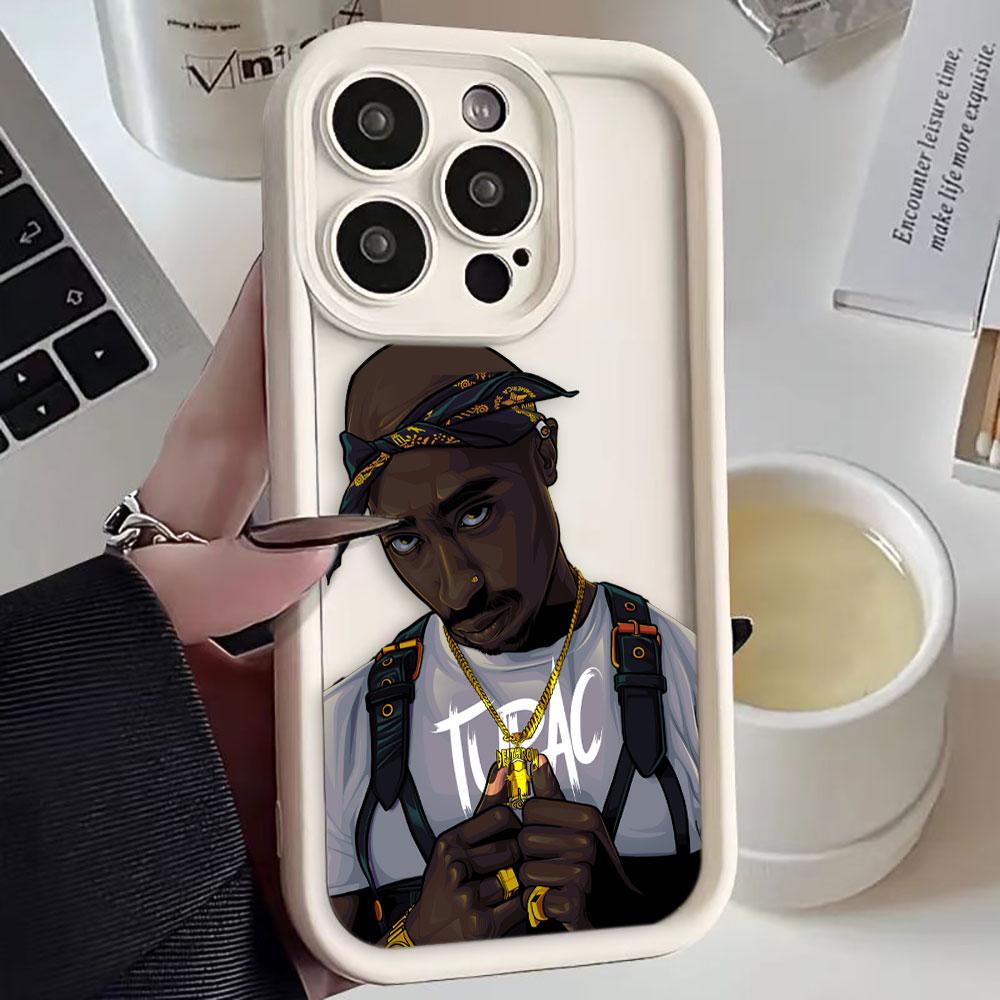 Rap 2pac-C T-Tupac Shakur Handyhülle Für HONOR X9D X9B X9A X8C X8B X8A X8 X7A X6A X7 X9 MAGIC 5 6 7 8 Y9 DIY Schale Hülle Abdeckung