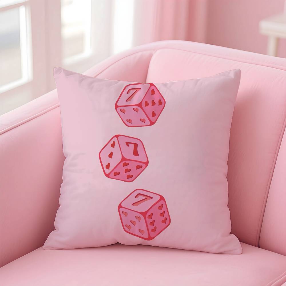 Anime Number 7 Lucky Angel Pillow Case Custom Printed Brushed Fleece Pillow, Baby Skin-Touch, Eco-Friendly Dye-Sublimation Cushi