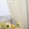 1 STÜCK NAPEARL Kirschblütenmuster Jacquard Weißer Tüll Translucent Sheer Vorhang für Wohnzimmer Schlafzimmer Balkon Fenster Wohnkultur
