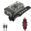Sykkellys T6 LED Front USB Oppladbar MTB terrengsykkellampe 1000LM Sykkellykt Lommelykt Sykkelscooterhale