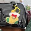 Cute Christmas Plush Doll Keychain Cartoon Santa Claus Snowman Christmas Tree Backpack Pendant Decorative Accessories Gift