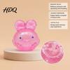 Decompression Toy for Adults Bunny Jelly Squeeze Toy Portable Soft TPR Stress
