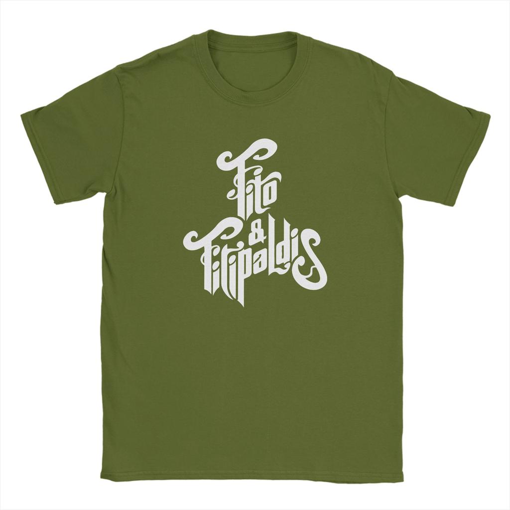 Unisex Fitos Fitipaldis Band T Shirt  100 Cotton Clothing Crazy Short Sleeve Crew Neck Tees Unique TShirts