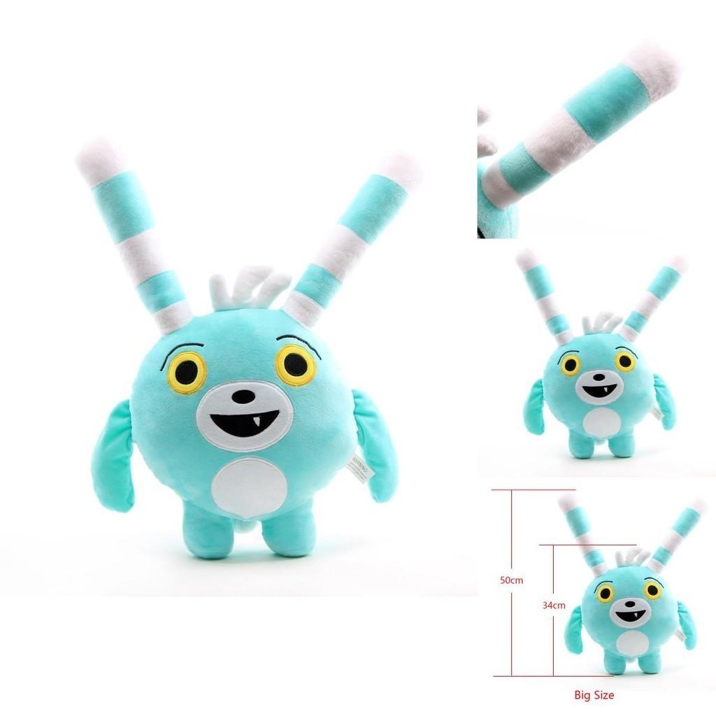 Adorable Blue Bunny Plush Doll Abby Hatcher Bozzly Stuffed Toy For Kids