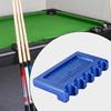 Pool Cue Holder for Table Practical Durable Weighted Cue Rest Snooker Cue Rack for Community Center Billiards Club Game Room