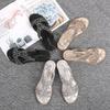 Fashion Women Flat Rhinestone Sandals Bohemian Sandals 2025 Summer New Non Slip BeachElastic Low Heels Roman Sandals Sandalias Mujer