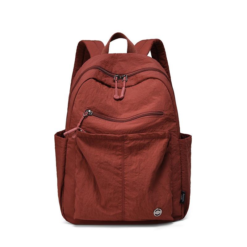 Women's Backpack Autumn New Nylon Cloth Women's Bag Fashion Large Capacity Schoolbag Lightweight Travel Backpack