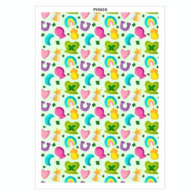 Sturdy Quality Water Transfer Stickers Party Decals For Patricks Day Event Ideal For Cups Gifts And Wall Art