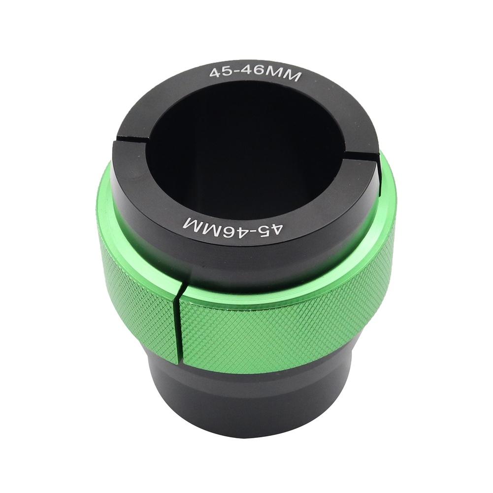 CNC Aluminum Motorcycle Front Fork Oil Seal Wrench Tool Designed for Shock Absorbing Oil Seal Replacement and Fork Service