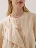EL Round Tie Modal Blouse
