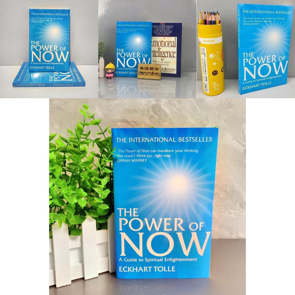 Şimdi'nin Gücü İngilizce Baskı Eckhart Tolle Tarafından Farkındalık İçin Dönüştürücü Ruhsal Rehber