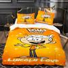 Cartoon Loud House 3D Printed Duvet Case Pillowcase Bedding Set Twin Full Queen King Size For Bedroom Decor