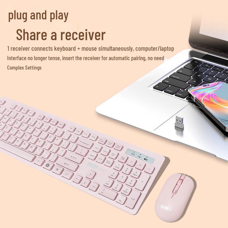Lenovo T221 Wireless Keyboard Mouse Combo