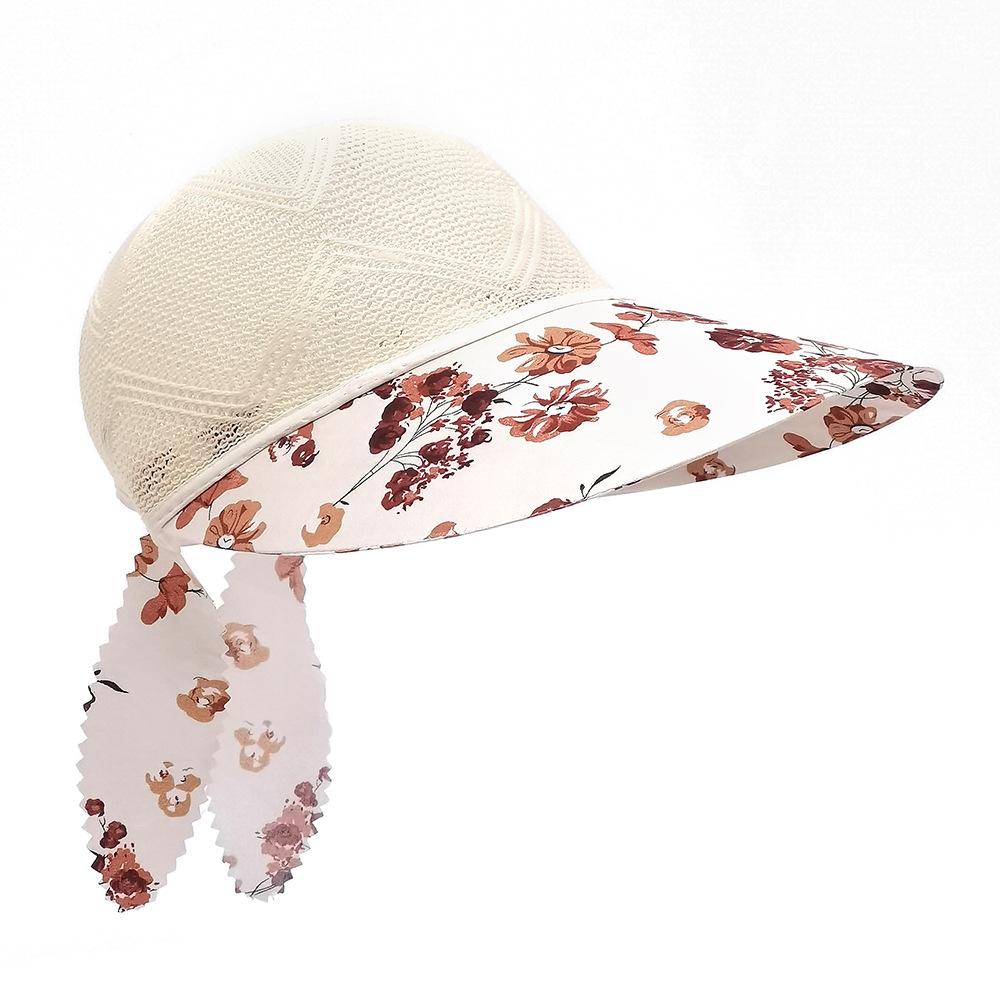 Gift Hats Are Hot-selling In Summer, New Peach Hats, Lafite Straw Hats, Mother's Sunscreen Hats, Sun Hats, Spotted Streamers.