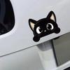 Scratch Covering PVC Decals Peek-a-Boo Funny Kitty Decals Car Window Decals Water Bottle