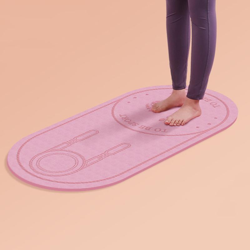 Buy Skipping Rope Mat Indoor Sound Proof Yoga Cushion Exercise Mats for