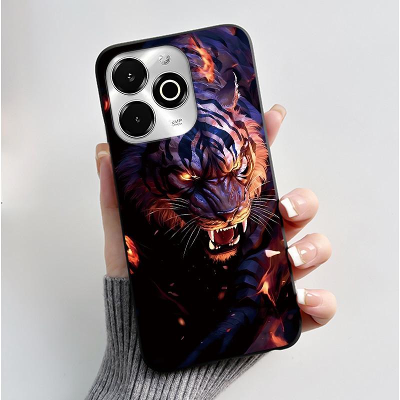 Phone Case For Umidigi G100X / G9X Case Luxury Cute Love Heart Rabbit Cartoon Funny Cover Black Soft Silicone Protective Casing