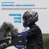 Zestaw słuchawkowy Bluetooth do kasku motocyklowego, bezprzewodowy zestaw głośnomówiący, stereofoniczny, wodoodporny, z głośnikiem do odtwarzania muzyki