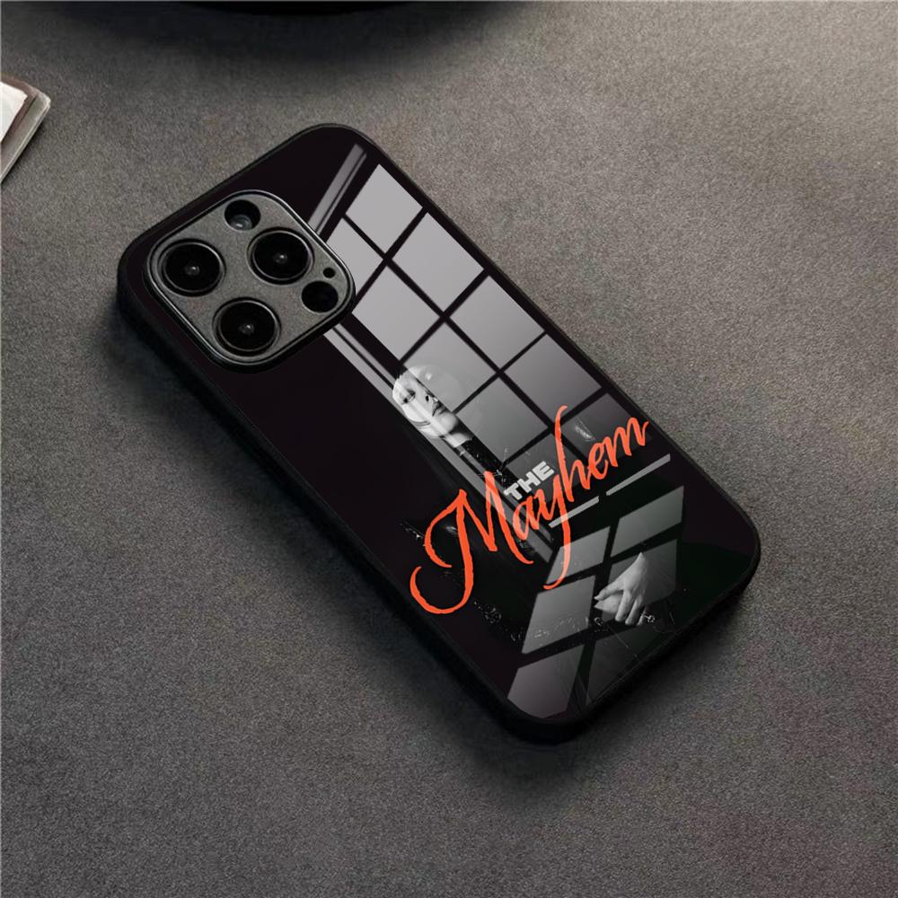 LADY-GAGA -MAYHEM Phone Case For 17 Pro Max IPhone 16 Pro 14 12 11 13 Mini X XR XS 15 Plus SE Glass Cover