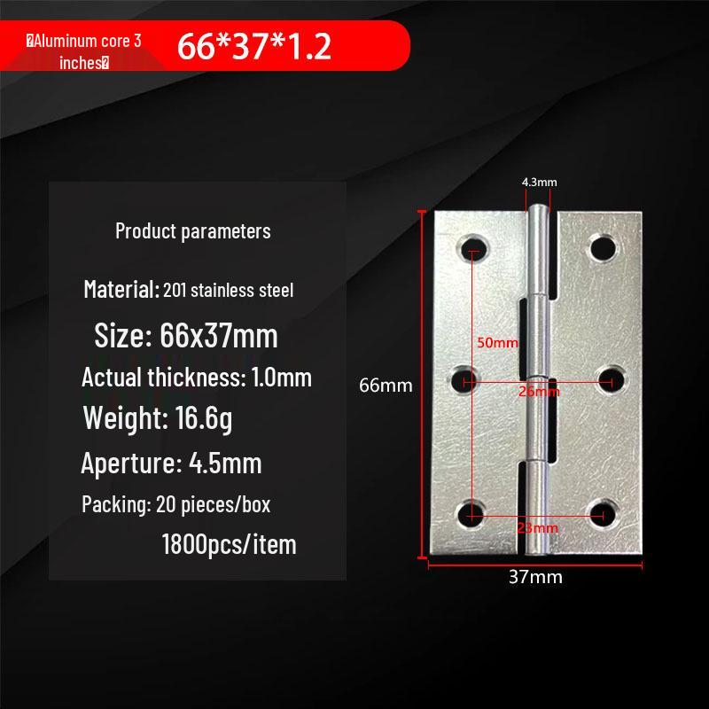 304 Stainless Steel Mini Hinges: 1-4 Inch Options for Cabinets & Wooden Boxes