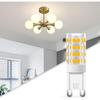 KCO Lighting G9 LED Light Bulb 3000K Warm White Non Dimmable G9 Light Bulb 7W Chandelier G9 LED Light Bulbs Bi Pin Base 360°Beam Angle (6-Pack)