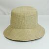 202602-hh5276 chic ins summer Natural raffia grass solid leisure lady bucket cap  women  fishermen hat