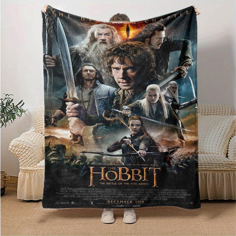 The Hobbit: The Battle of Five Armies Poster PrintPrint Blanket, Soft Blanket For Sofa Office Bed And Travelling Daughter Birthday Gift esj3