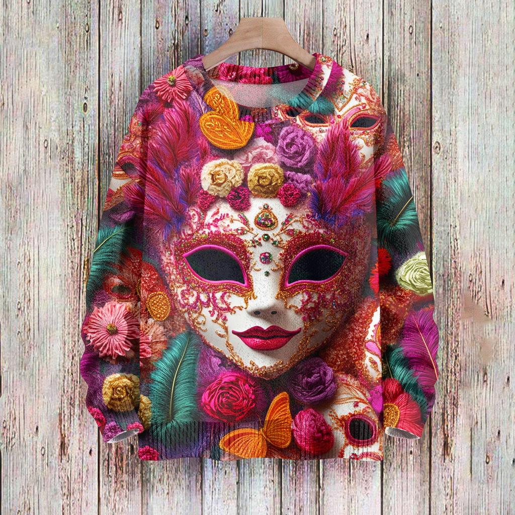 Children's Sweatshirts Boys' And Girls' Knitwear Cute Printed Shirts Round Neck Pullover Tops