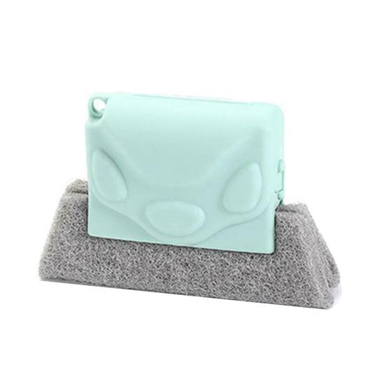 

Бытовая щетка для чистки пыли из пазов окон, ванной комнаты, кухни, пола синий