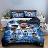 Argentina Soccer Bedding Set Bedding Duvet Cover Set Duvet Cover Pillowcases Home Decor (1 * Duvet Cover 2 * Pillowcases, without duvet insert)