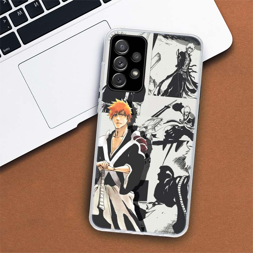 Ichigo Kenpachi Bleach Anime Phone Case For Samsung Galaxy A51 A71 A50 A70 A40 A30 A20E A10 A41 A31 A21S A11 A01 A6 A8 + A7 A9 P