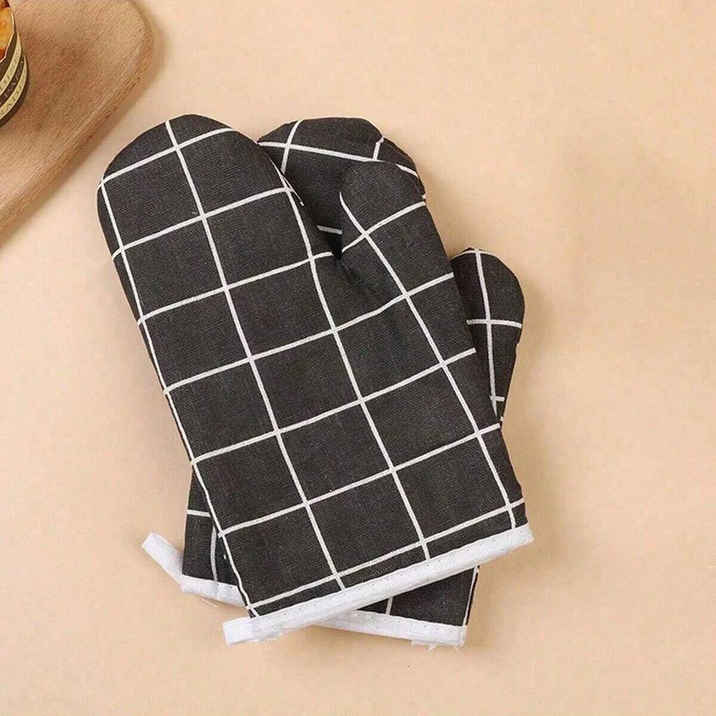 1/2pcs Kitchen Baking Gloves Microwave Oven Gloves High Temperature Resistant And Insulated Gloves Oven Gloves HeatResistant Glo