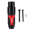 With GIXXER Logo CNC For Suzuki GIXXER 250 2023 Exhaust Frame Sliders Crash Pads Falling Protector Motorcycle