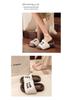 Women's Trendy Korean Flat Bottom Fuzzy Slippers for All Seasons 2025