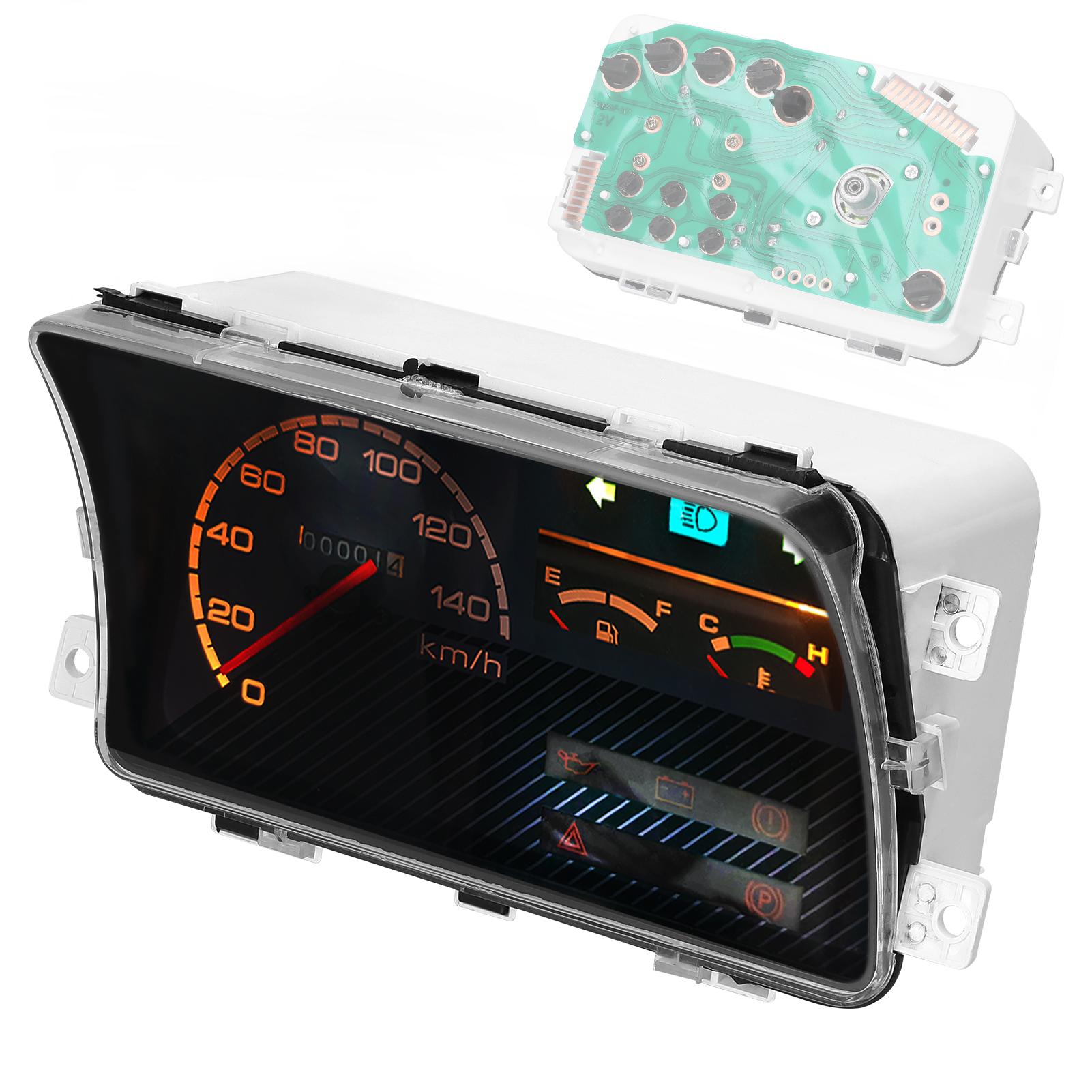 

Многофункциональный автомобильный спидометр, указатель уровня топлива, указатель температуры воды, автомобильный модифицированный прибор разноцветный