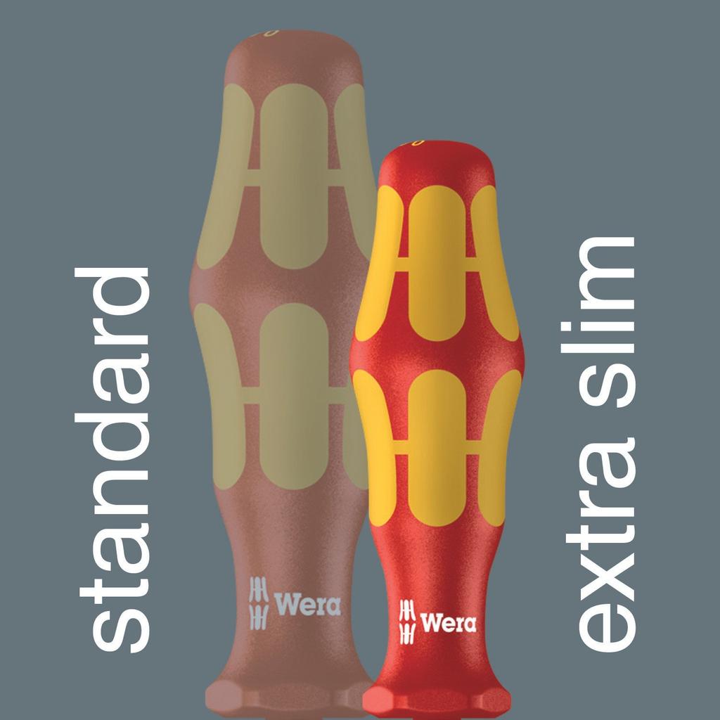 WERA Kraftform Plus Handle Slim Insulated Screwdriver Set 7-Piece (135961)