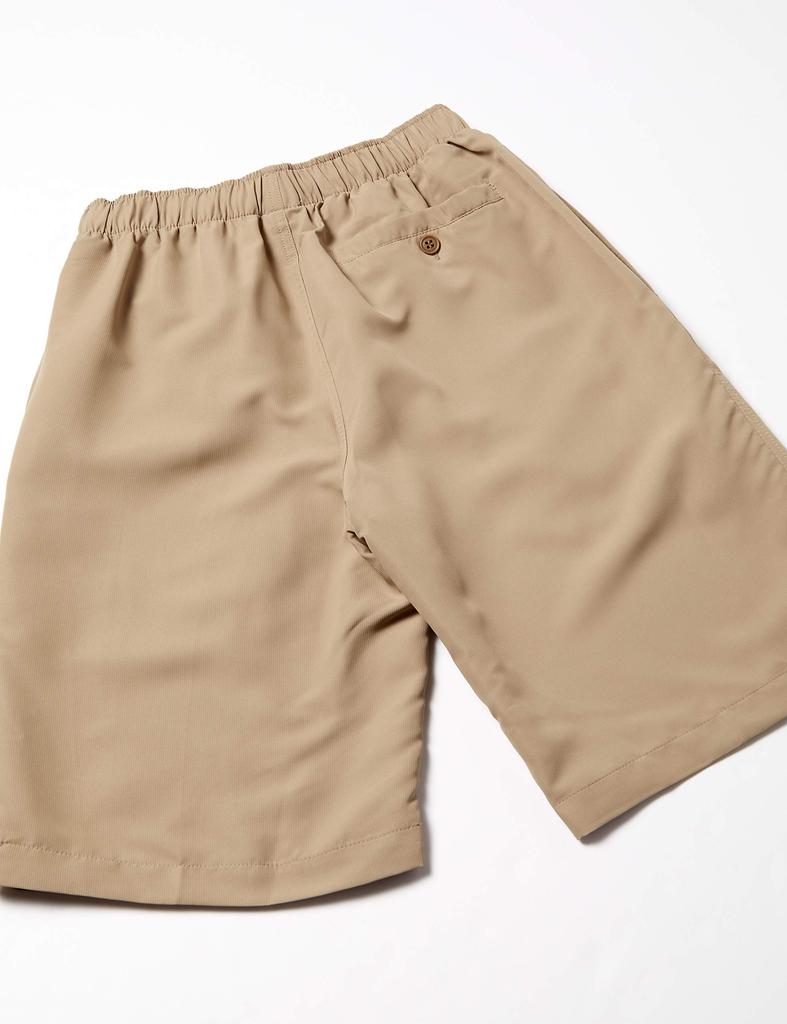 Mizuno Training Training Cross Sweat Quick 2XL Wear, Shorts, Absorbent, Drying, Men's, 32JD7130, 49, Beige,