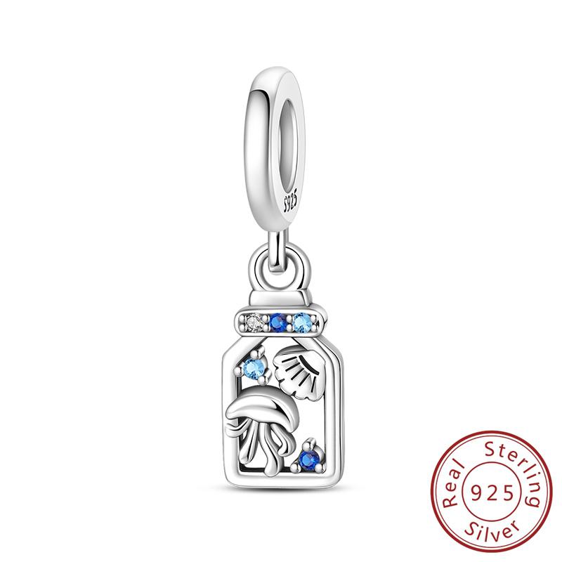 

100% Copper Tortoise Starfish Coconut Luminous Ocean Surfing Charms Beads Fitoriginal Bracelets Diy Jewelry