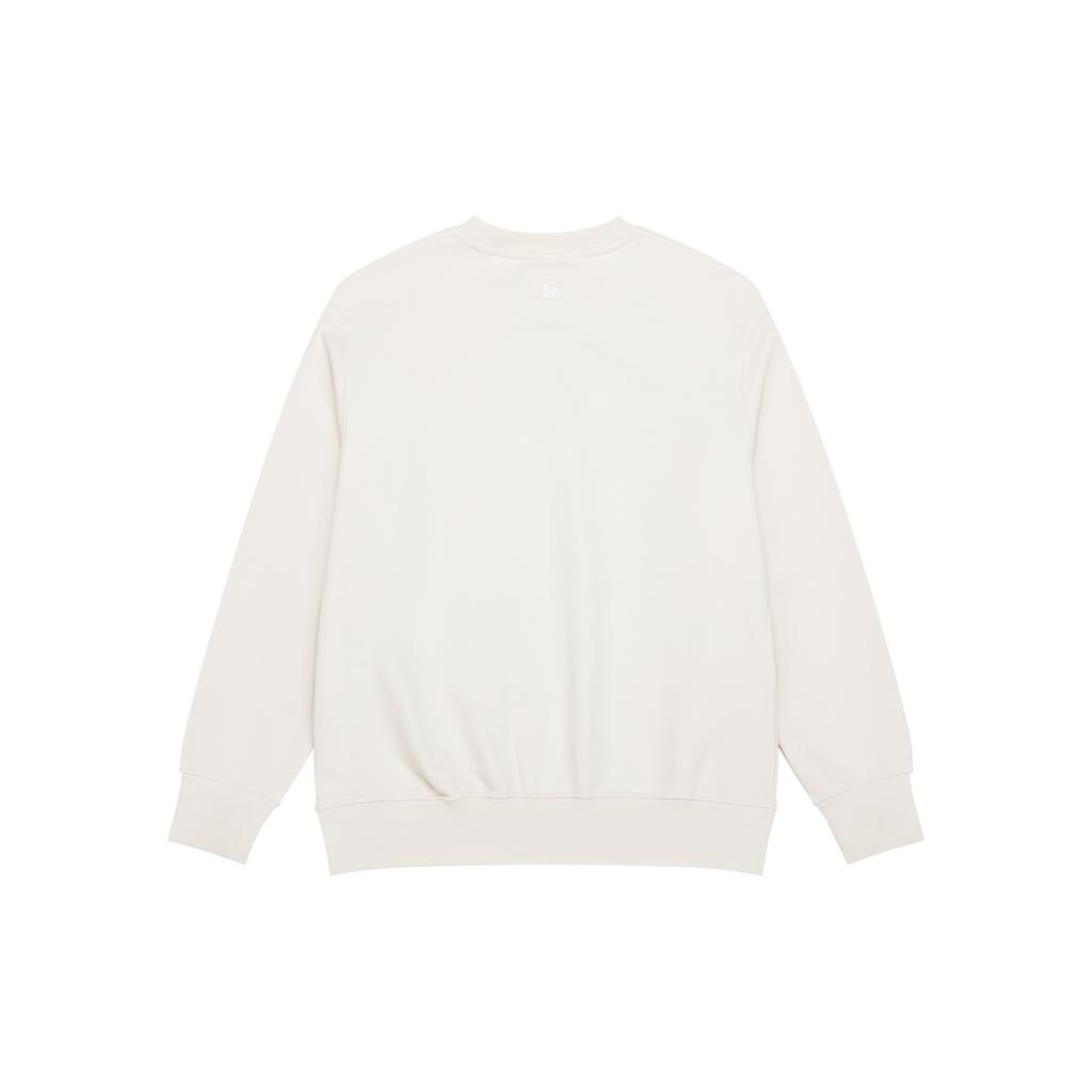 MLB Sweatshirt Unisex Ivory White 3AMTE0134-43CRD