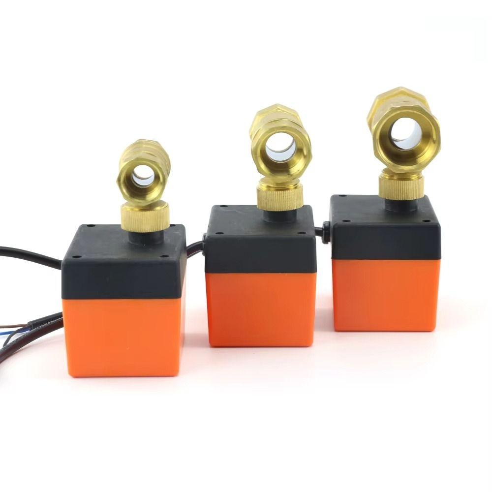 1 Stück 2-Wege Elektrisches Kugelhahn DN15/DN20/DN25 220V AC 12V DC Magnetventil Drei-Draht Zwei-Steuerung 1/2" 3/4" 1"
