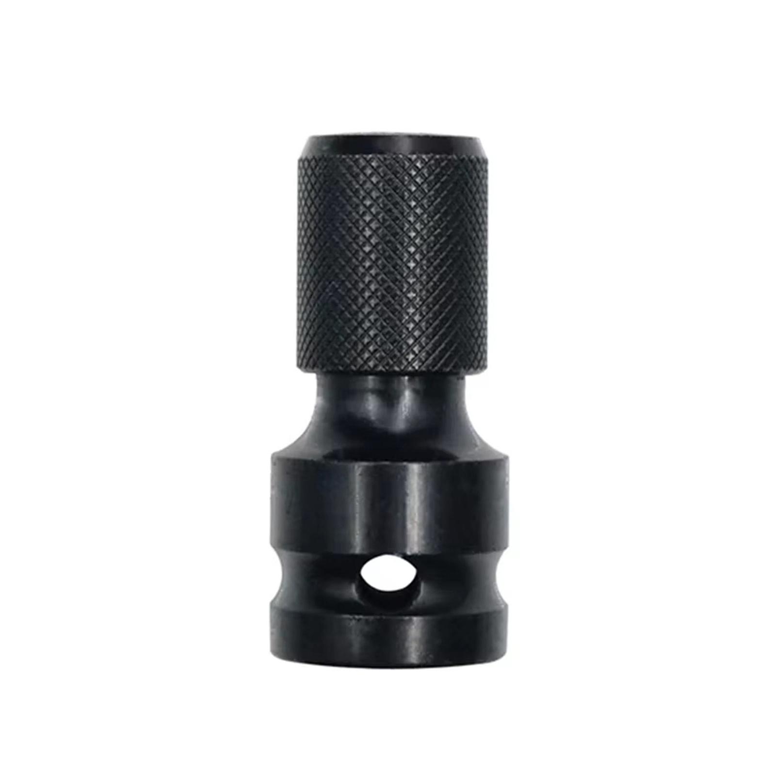 

Переходник с 1/2 квадратного привода на 1/4 шестигранный привод с быстрой сменой, держатель биты для ударного гайковерта, ударной дрели, трещоточного ключа, инструмент