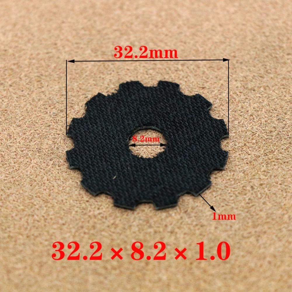 1Pcs 1mm Carbon Fiber Fishing Reel Brake Washers Drag Washers Black Fishings Tools Accessories for Baitcasting Drum Reels