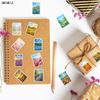 10 30 50Pcs Cartoon Oil Painting Landscape Stickers Book Diy Skateboard Toys Guitar Luggage Suitcase Decoration Graffiti Sticker