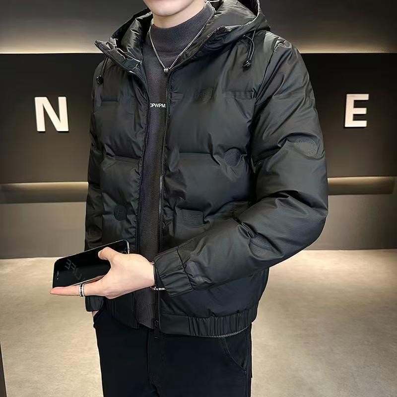 Men's 2025 Lightweight Winter Hooded Down Jacket - High-End, Warm, Trendy Shorts
