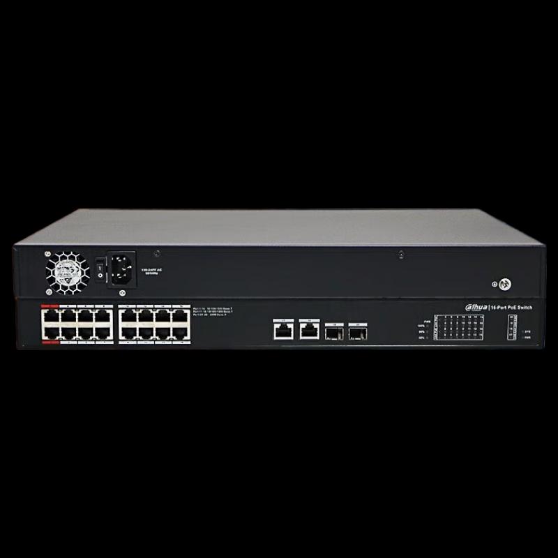 

Dahua 24-Port Full Gigabit PoE Switch CN plug (adapter included)