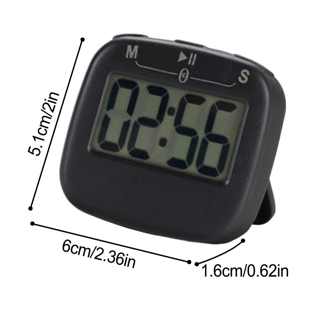 LCD Digital Kitchen Timer Magnetic Cooking Large Count Down Up Clear Loud Alarm Home Kitchen Accessories
