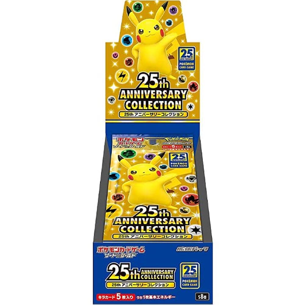 

Дополнение к карточной игре Pokemon Sword Shield КОЛЛЕКЦИЯ К 25-ЛЕТИЮ И (BOX)