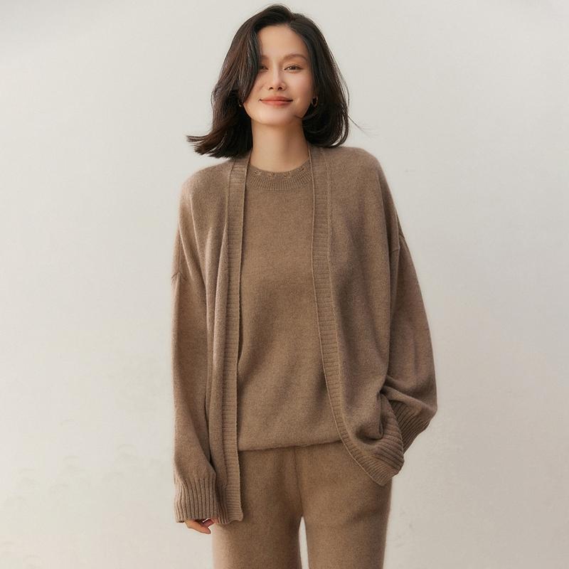 Qinghe 100% Pure Cashmere Women's Sweater - Ultra Soft Luxury Winter Pullover